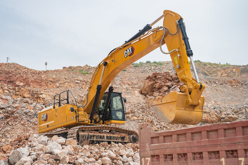 New Cat® 350 excavator delivers class-leading productivity with enhanced sustainability